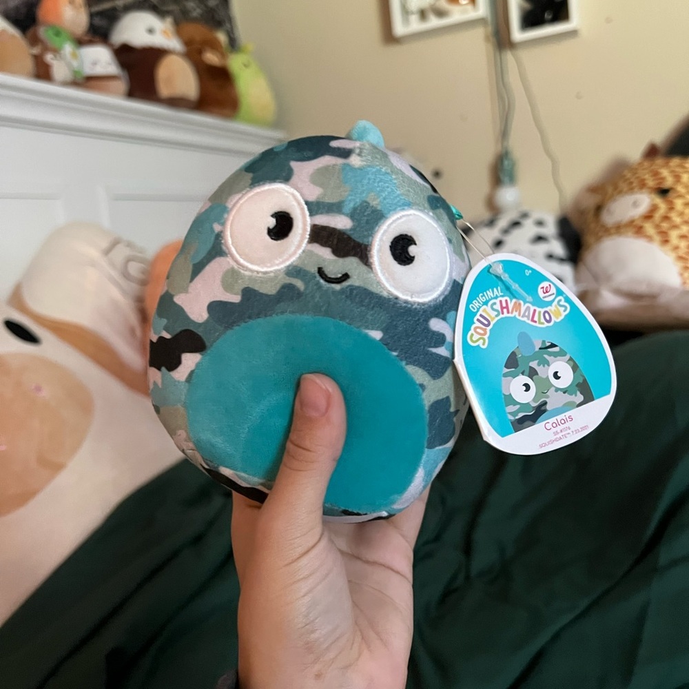Squishmallow Calais Chameleon 5” Stuffed Plush